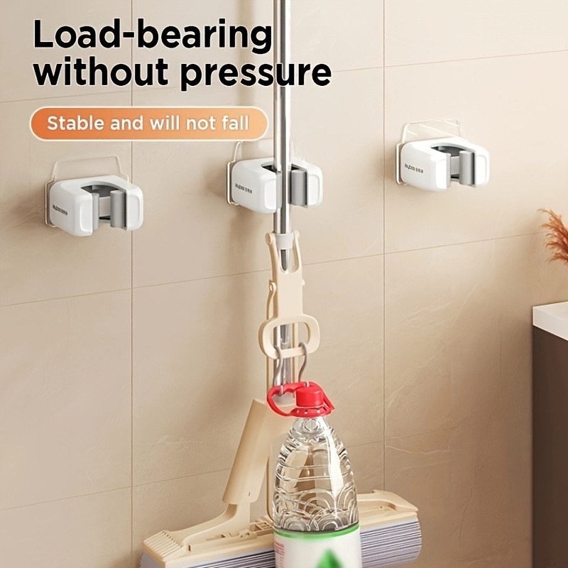 Wall-Mounted Mop and Broom Rac - Gardening Tools Range ulasan dan harga