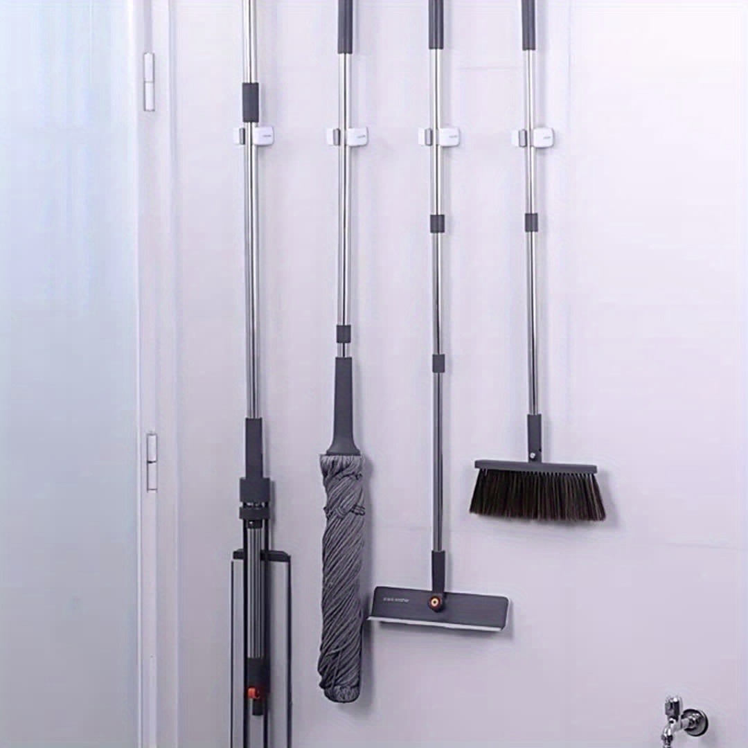 Wall-Mounted Mop and Broom Rac - Gardening Tools Range ulasan dan harga