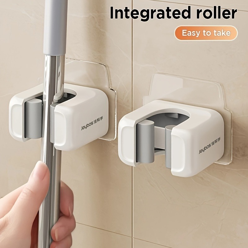 Wall-Mounted Mop and Broom Rac - Gardening Tools Range ulasan dan harga