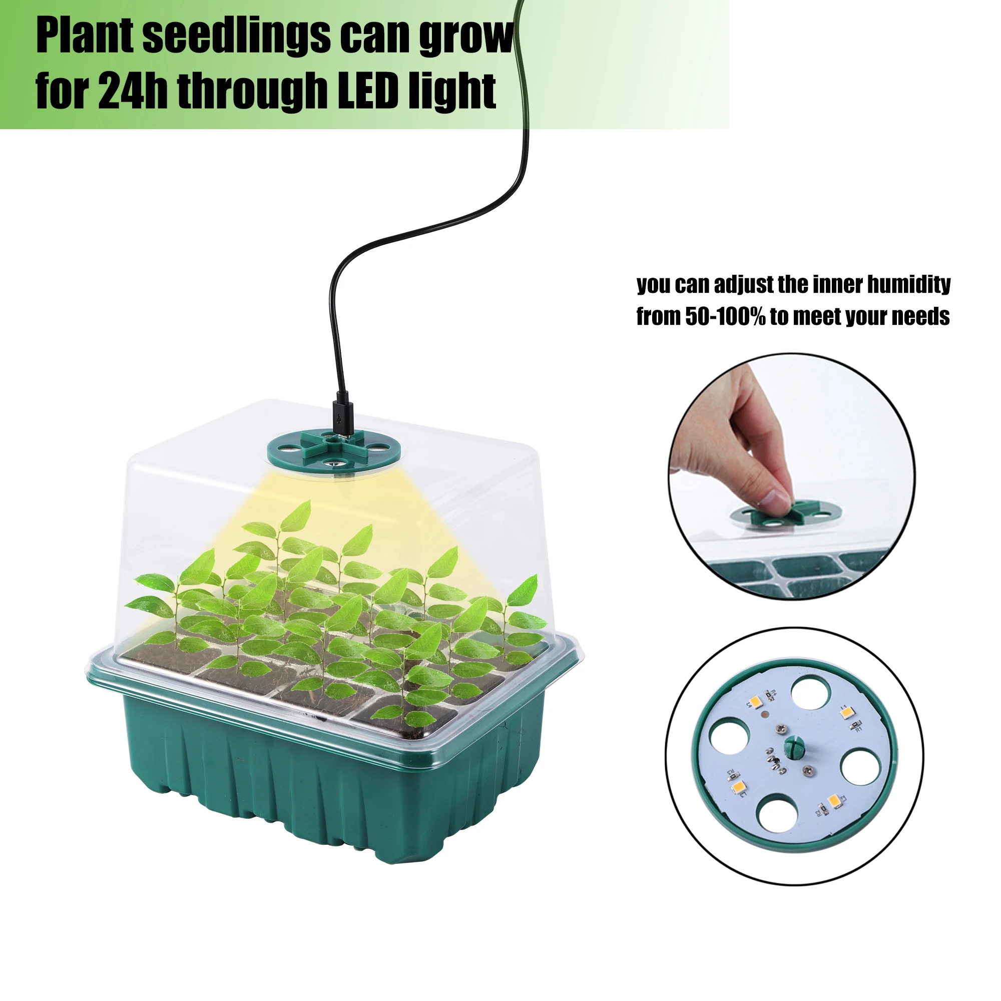 5 Pack/Set Seed Starter Tray P - Seed Starter Trays ulasan dan harga