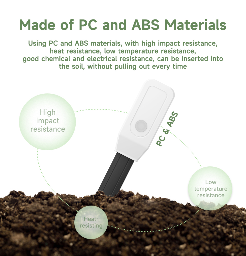 Smart Soil Tester Sensor, Zigb - Moisture Meter Plant ulasan dan harga