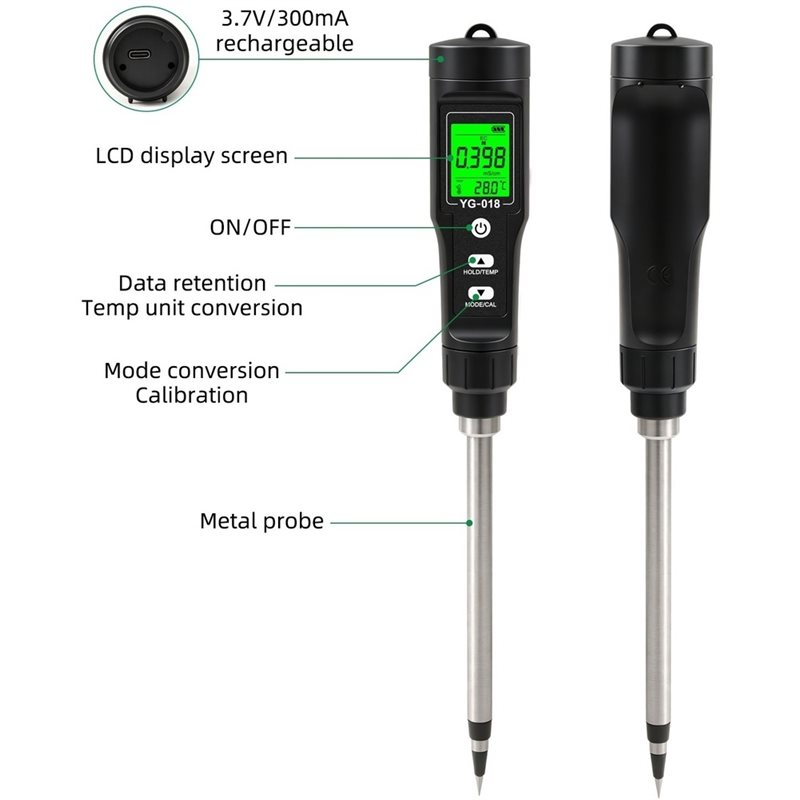 [NEW!ABSV】 7-In-1 Soil NPK Tes - Moisture Meter Plant ulasan dan harga