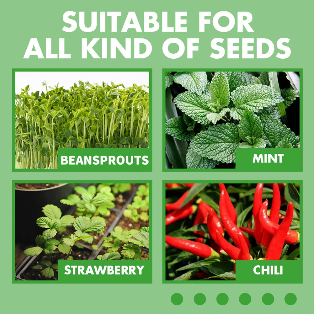 12 Holes Seed Starter Tray wit - Seed Starter Trays ulasan dan harga
