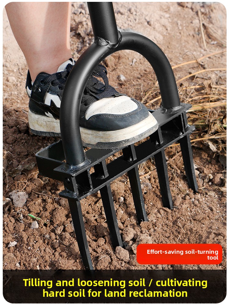 Garden Soil Turning Loosening  - Gardening Tools Hoe ulasan dan harga
