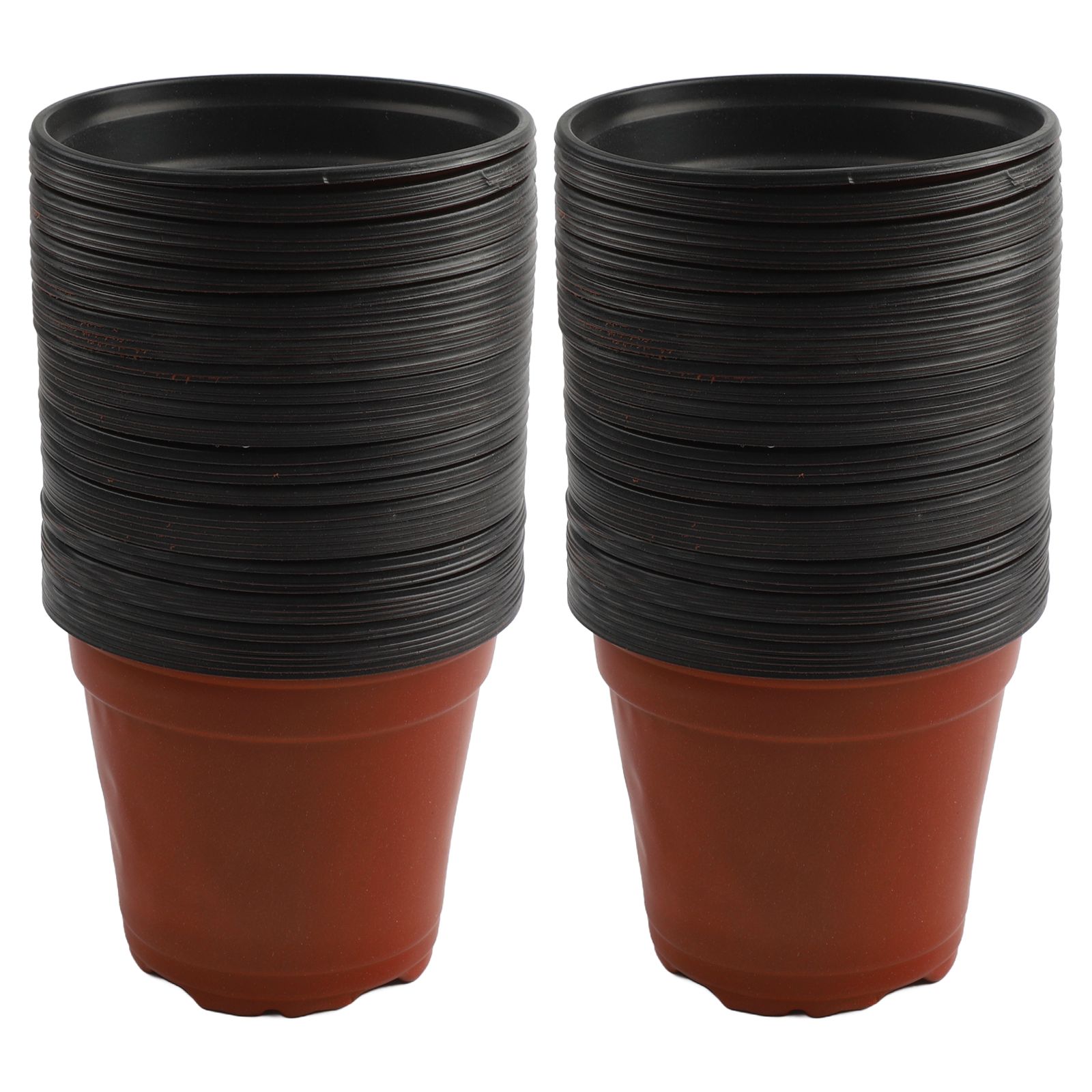 100pcs Two-Color Flower Pot Pl - Seed Starter Trays ulasan dan harga