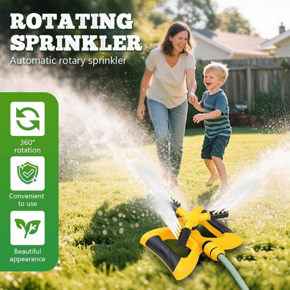 360-Degree Automatic Rotating  - Gardening Tools Water ulasan dan harga