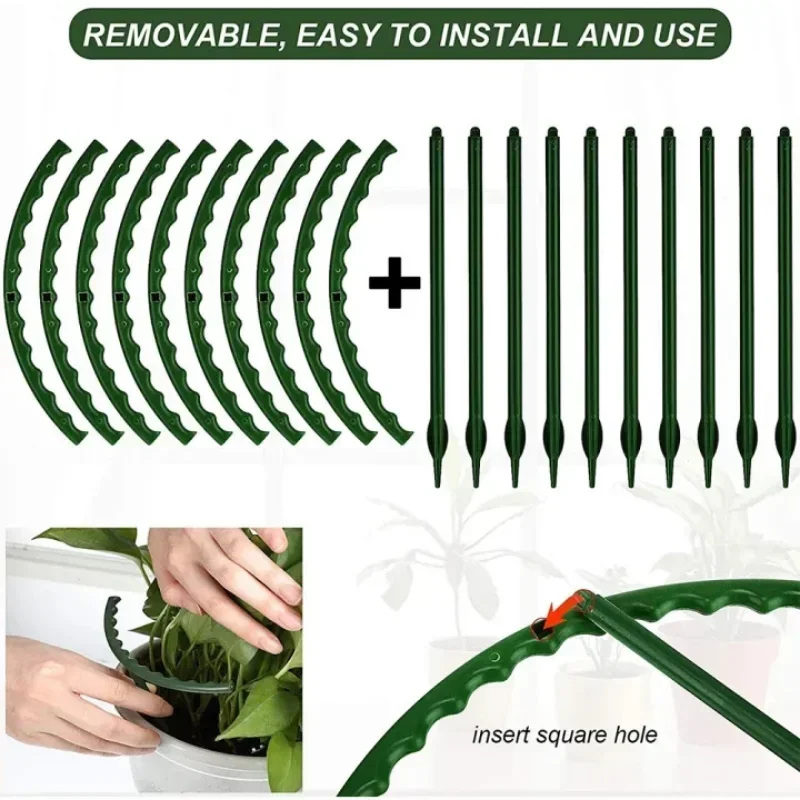 Plastic Plant Support Pile Sta - Gardening Tools Hoe ulasan dan harga