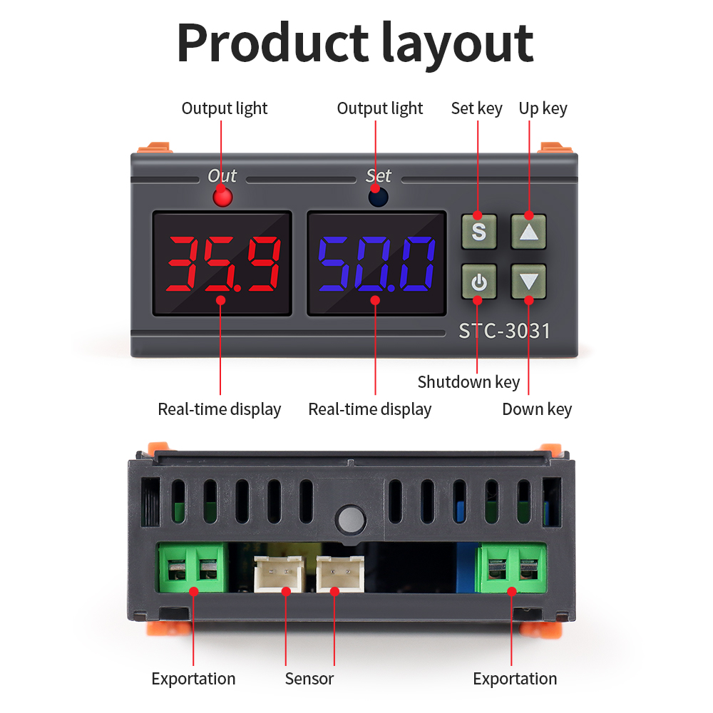 STC-3029 / 3030 / 3031 Moistur - Moisture Meter Plant ulasan dan harga