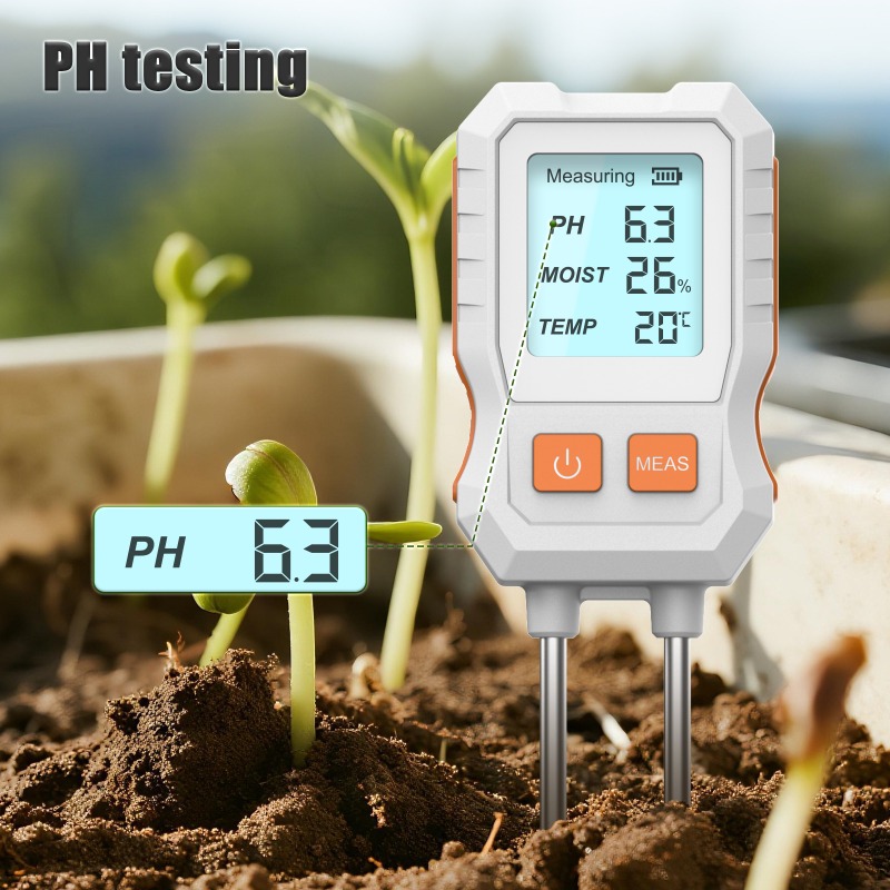 3-in-1 Digital Soil Tester wit - Moisture Meter Plant ulasan dan harga