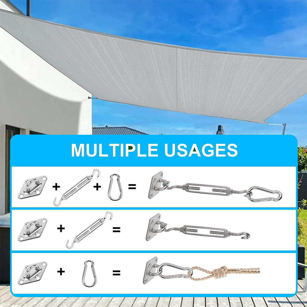 Stainless Steel Sun Shade Sail - Gardening Tools Australia ulasan dan harga