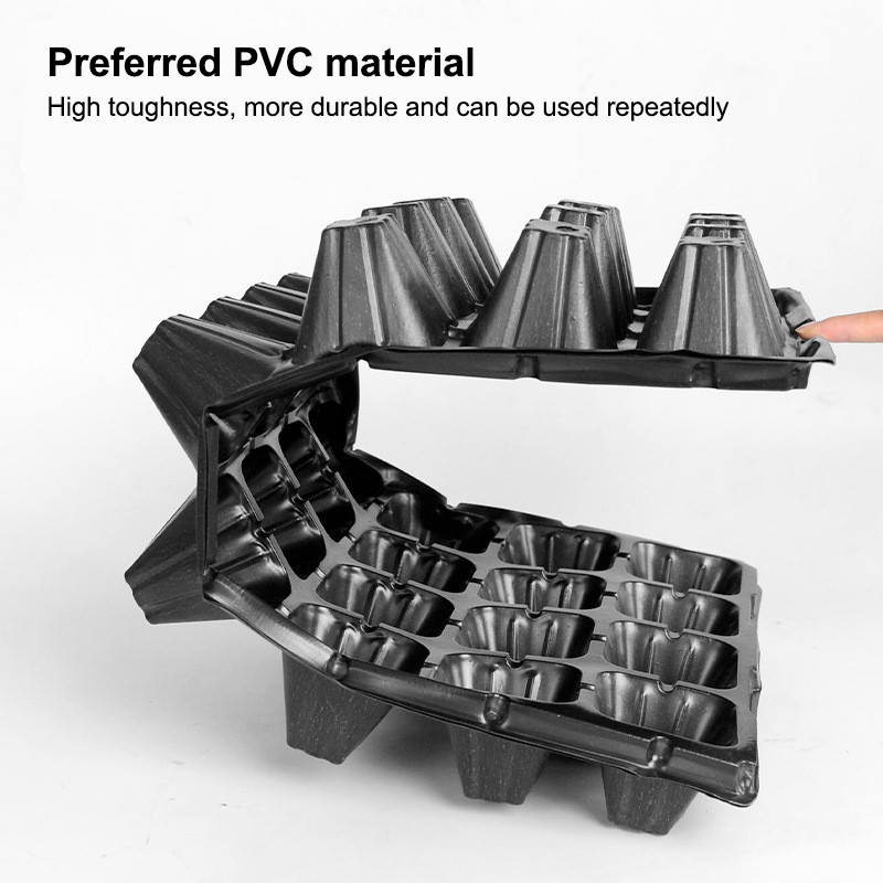 Hot 10Pcs Seedling Trays Plast - Seed Starter Trays ulasan dan harga