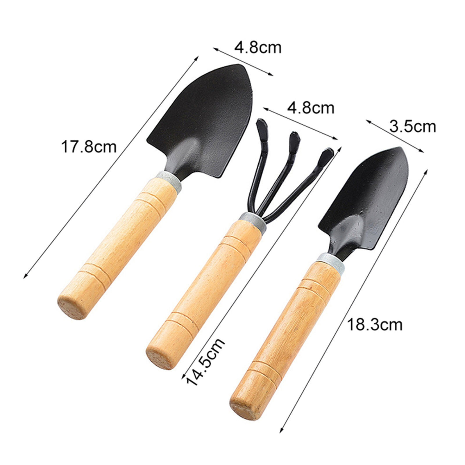 3-Piece Mini Garden Tools Set, - Gardening Tools Australia ulasan dan harga
